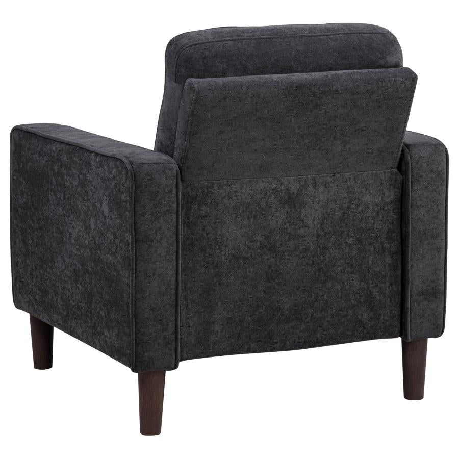 Bowen II 3-piece Upholstered Track Arm Sofa Set Steel Grey-13