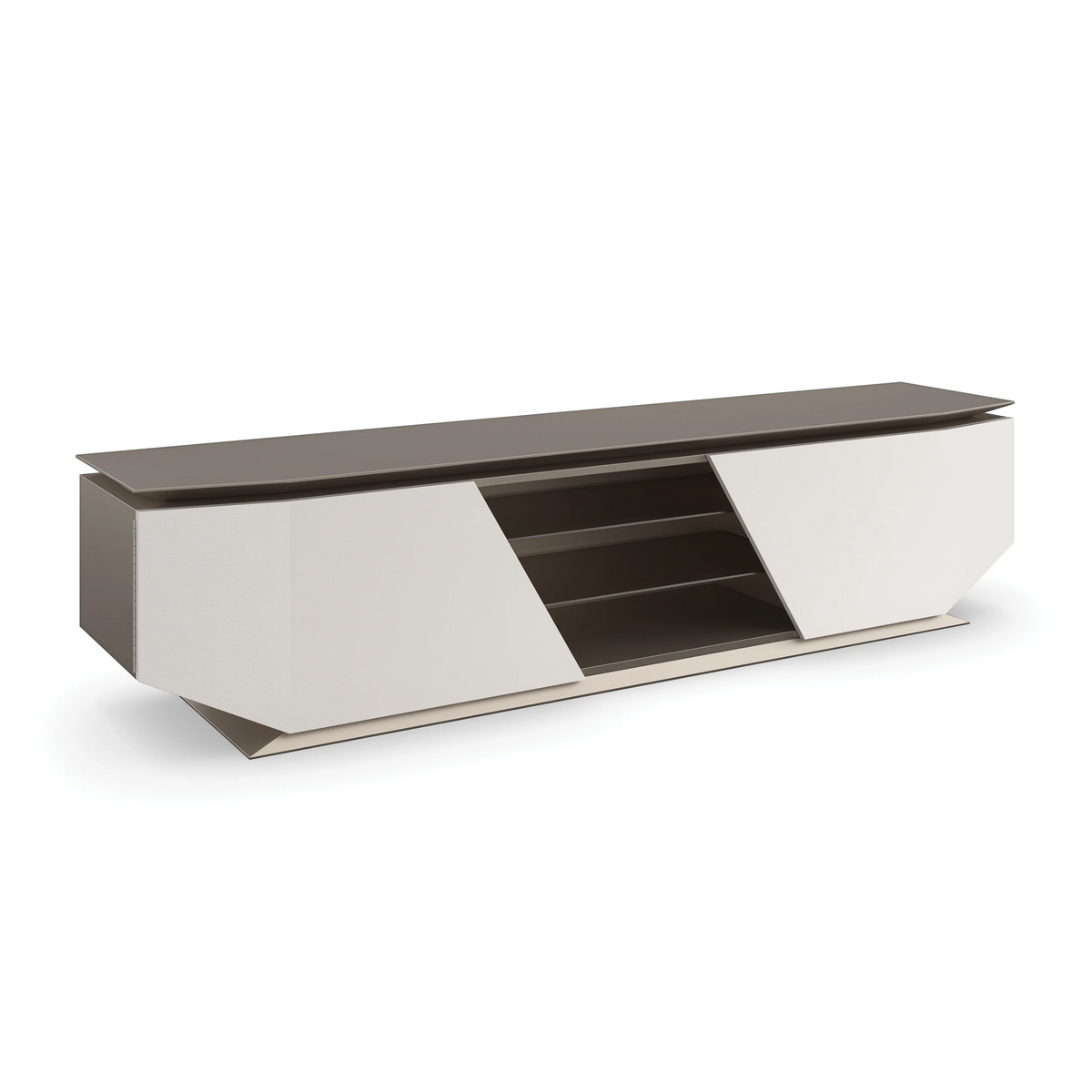 Caracole Axis Sideboard – room setting – Lusso Furniture Miami