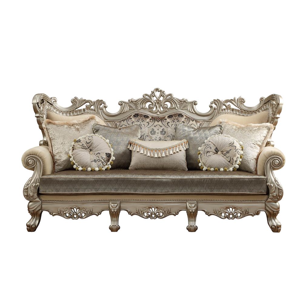 ACME Ranita Sofa – angle view – Lusso Furniture Miami