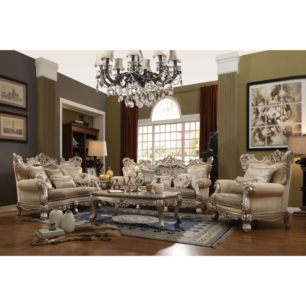 ACME Ranita Sofa – room setting – Lusso Furniture Miami