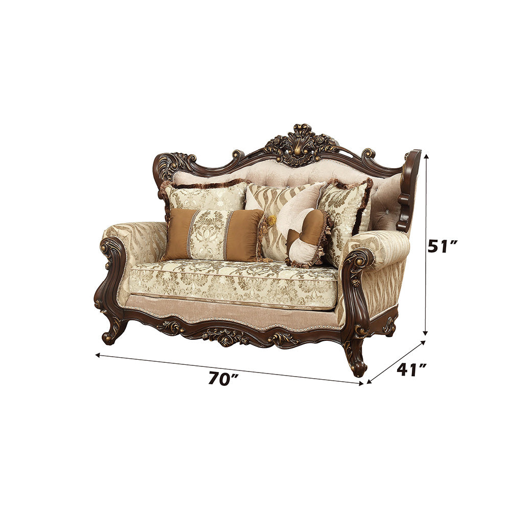 ACME Shalisa Loveseat – room setting – Lusso Furniture Miami