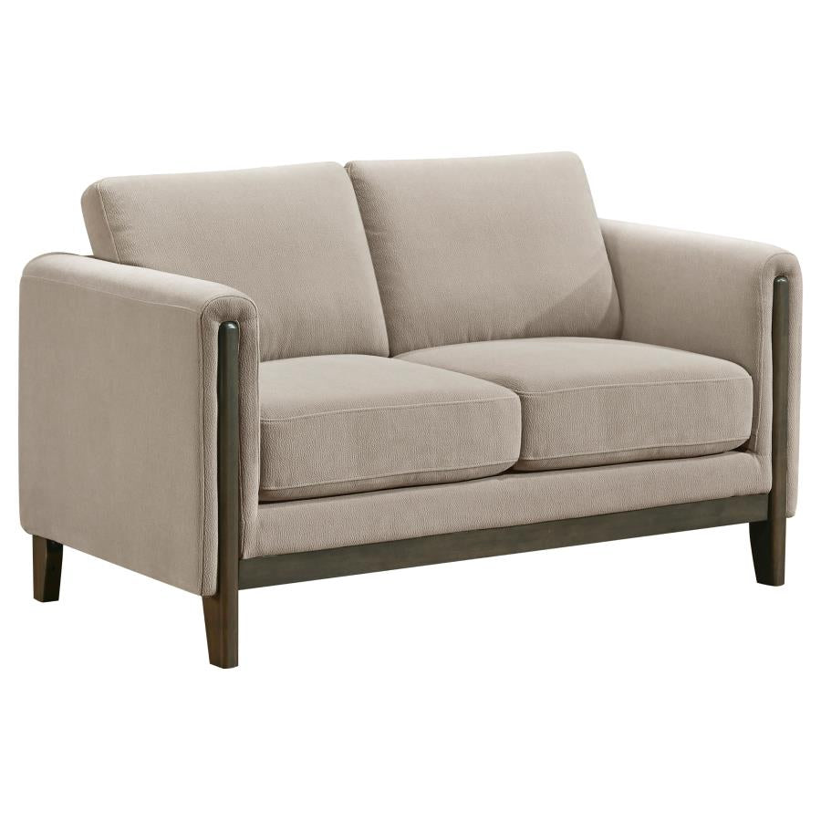 Islington 3-piece Upholstered Panel Arm Sofa Set Taupe-zoom-7