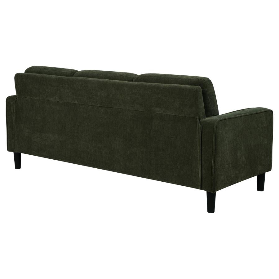 Ruth 77-inch Fabric Upholstered Track Arm Sofa Matcha Green-zoom-7