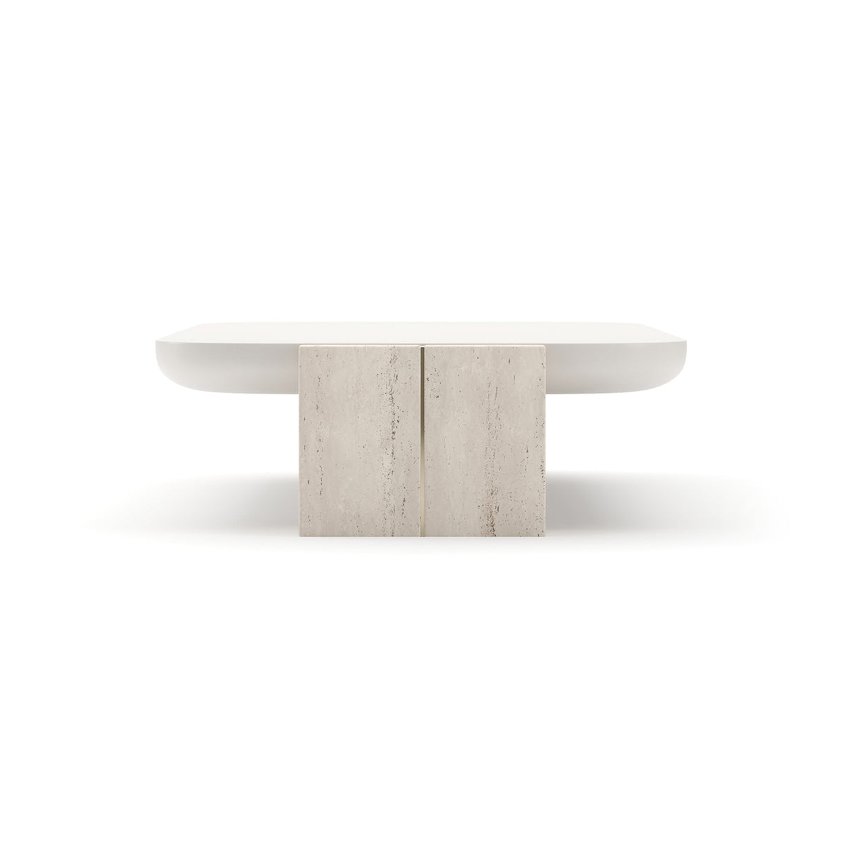 Caracole Overlap Rectangle Cocktail Table – view 12 – Lusso Furniture Miami
