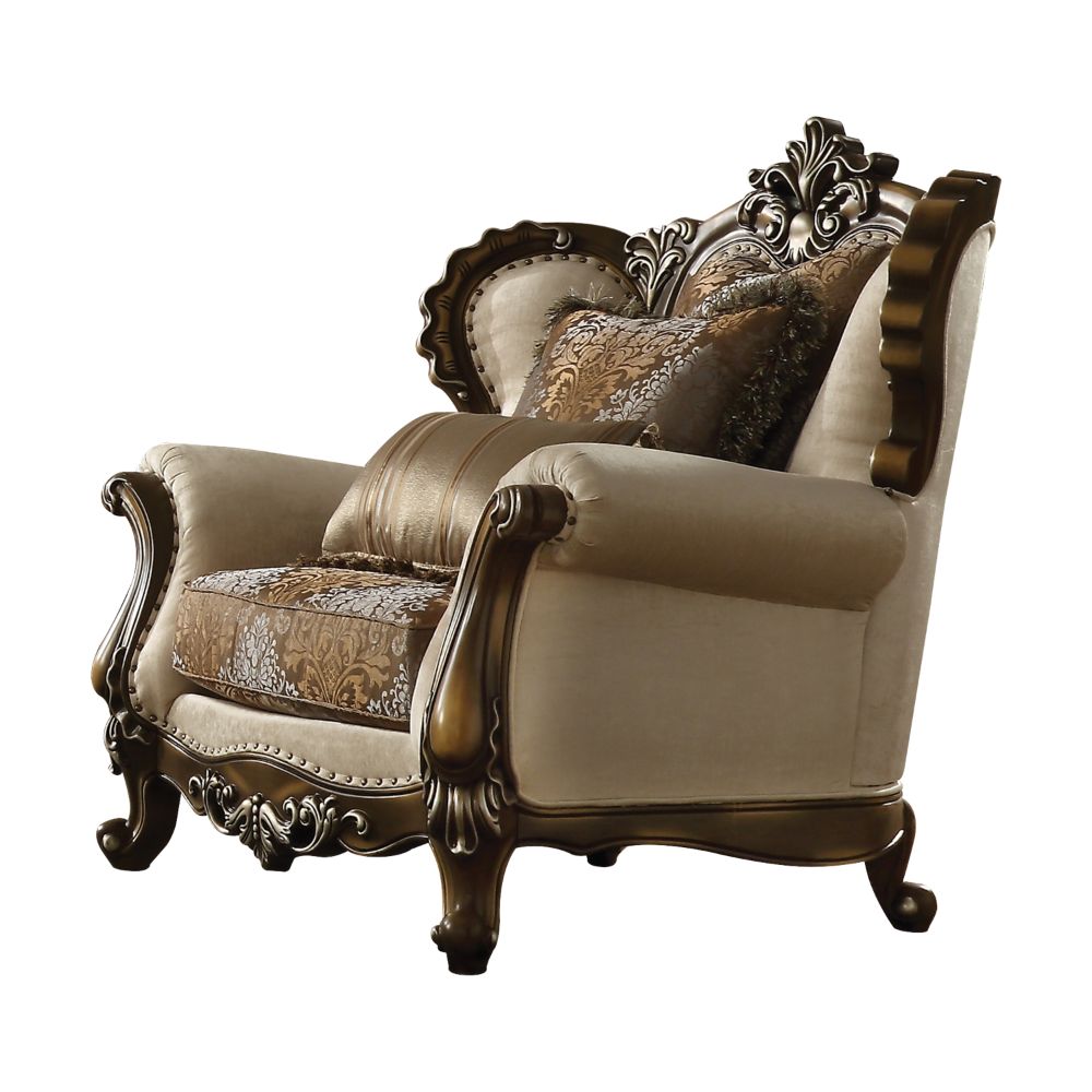 ACME Latisha Accent Chair – front view – Lusso Furniture Miami