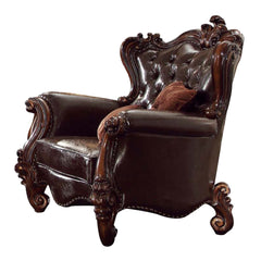 ACME Versailles Accent Chair with 2 Pillows – top view – Lusso Furniture Miami