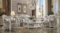 ACME Versailles Tufted Loveseat – front view – Lusso Furniture Miami