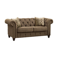 ACME Aurelia Loveseat – front view – Lusso Furniture Miami