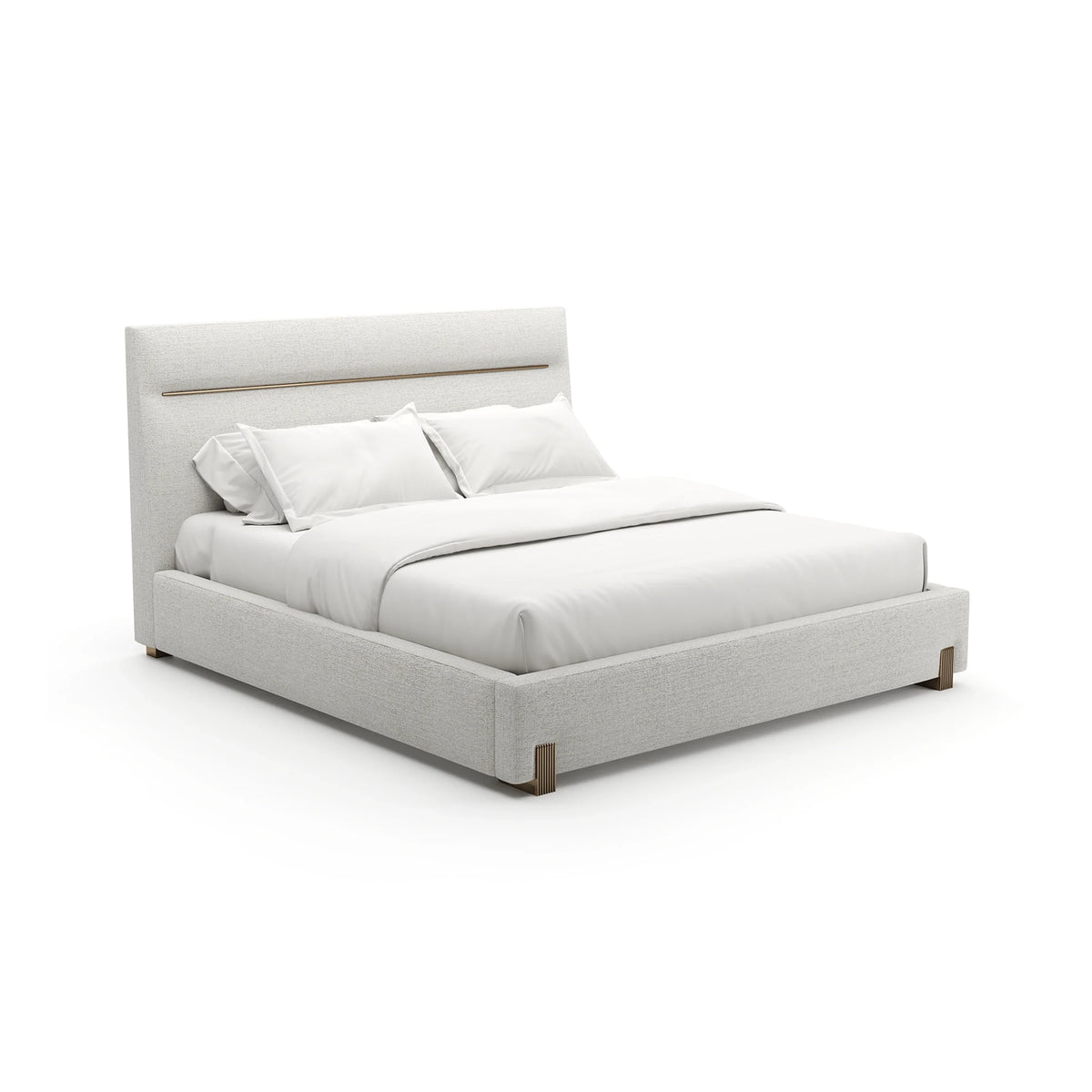 Caracole Counter Balance Bed – back view – Lusso Furniture Miami