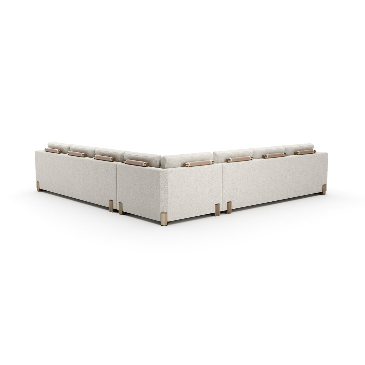 Caracole Counter Balance Sectional – view 12 – Lusso Furniture Miami