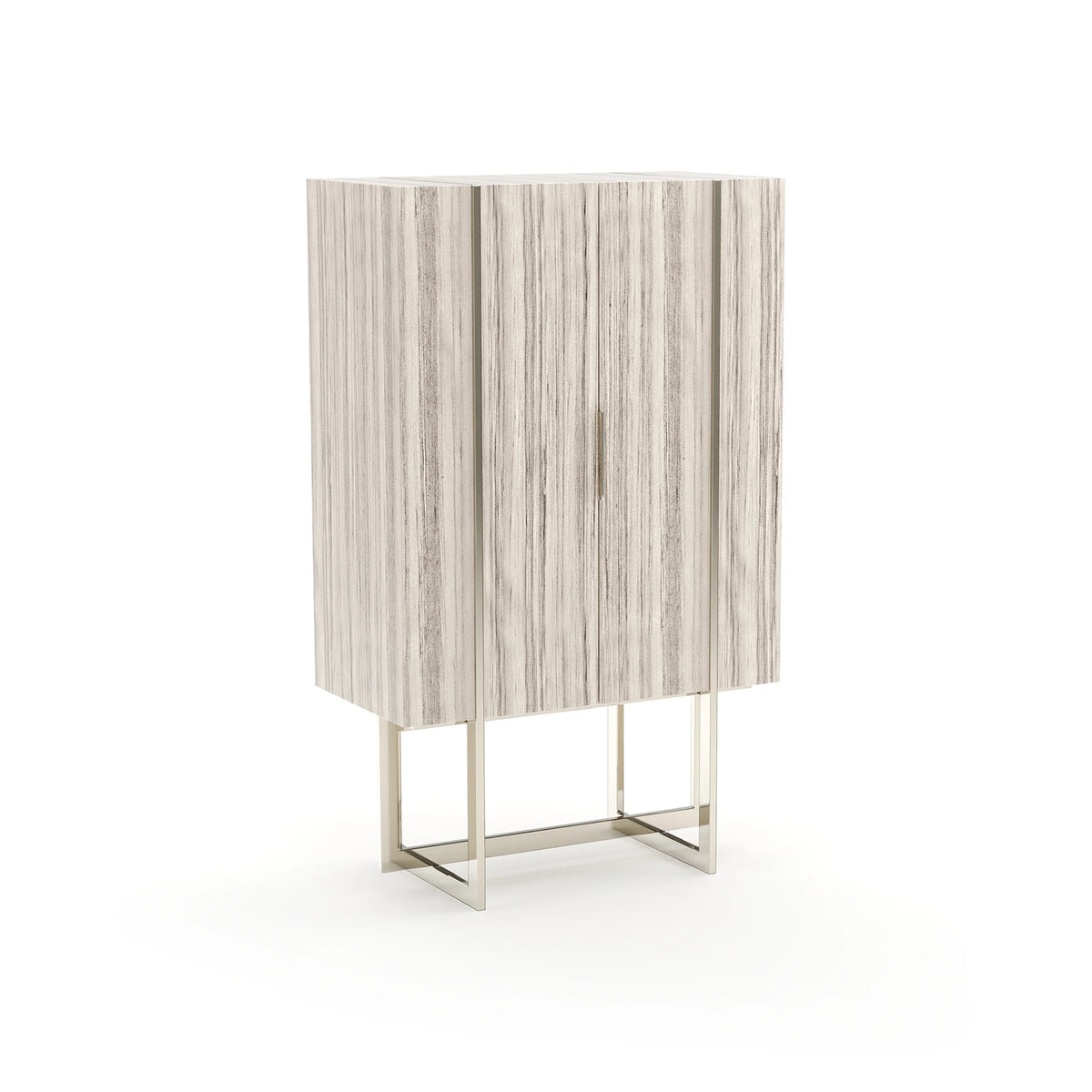 Caracole Wish You Were Here Bar Cabinet – back view – Lusso Furniture Miami