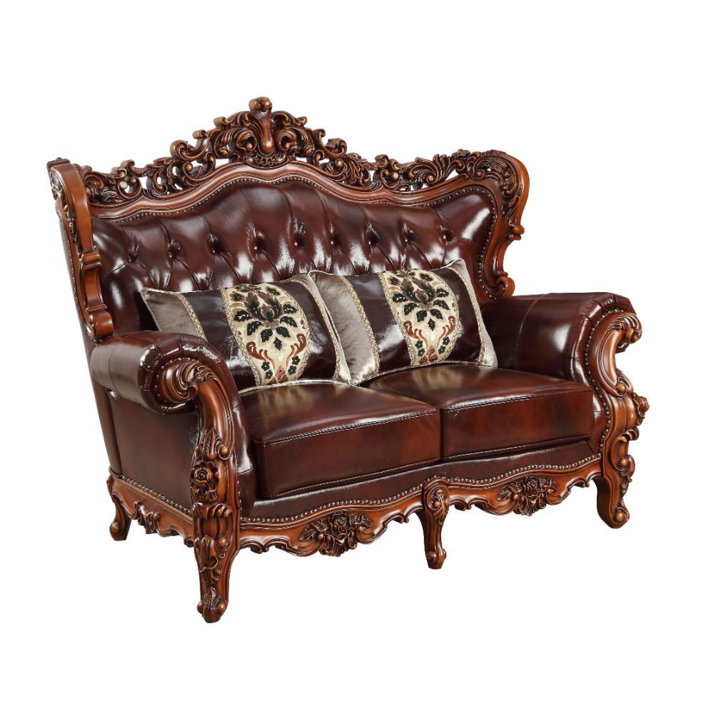ACME Eustoma Loveseat – front view – Lusso Furniture Miami