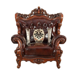 ACME Eustoma Accent Chair – angle view – Lusso Furniture Miami