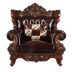 ACME Forsythia Accent Chair – angle view – Lusso Furniture Miami