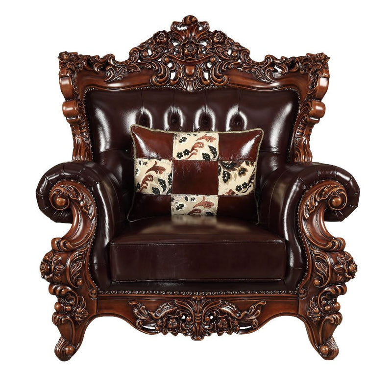 ACME Forsythia Accent Chair-zoom-