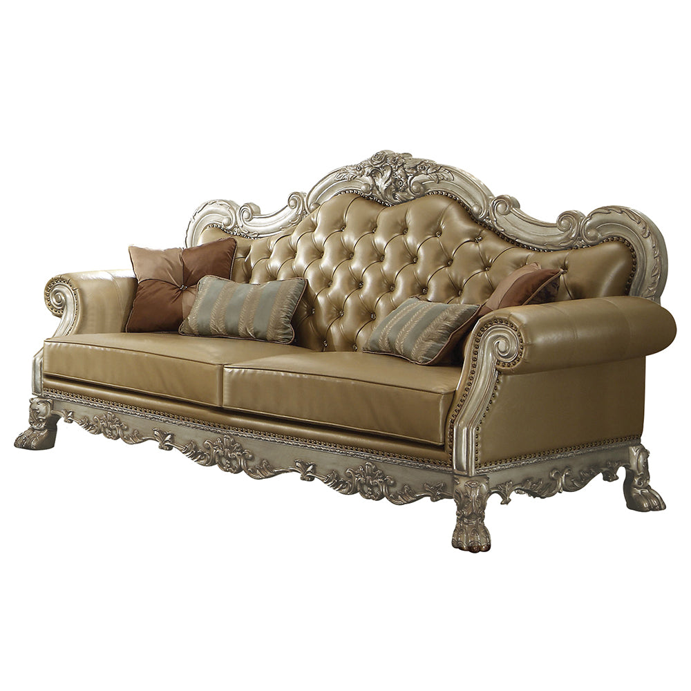 ACME Dresden Sofa with 4 Pillows – detail – Lusso Furniture Miami