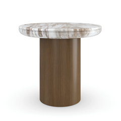 Caracole Seychelles Accent Table – room setting – Lusso Furniture Miami