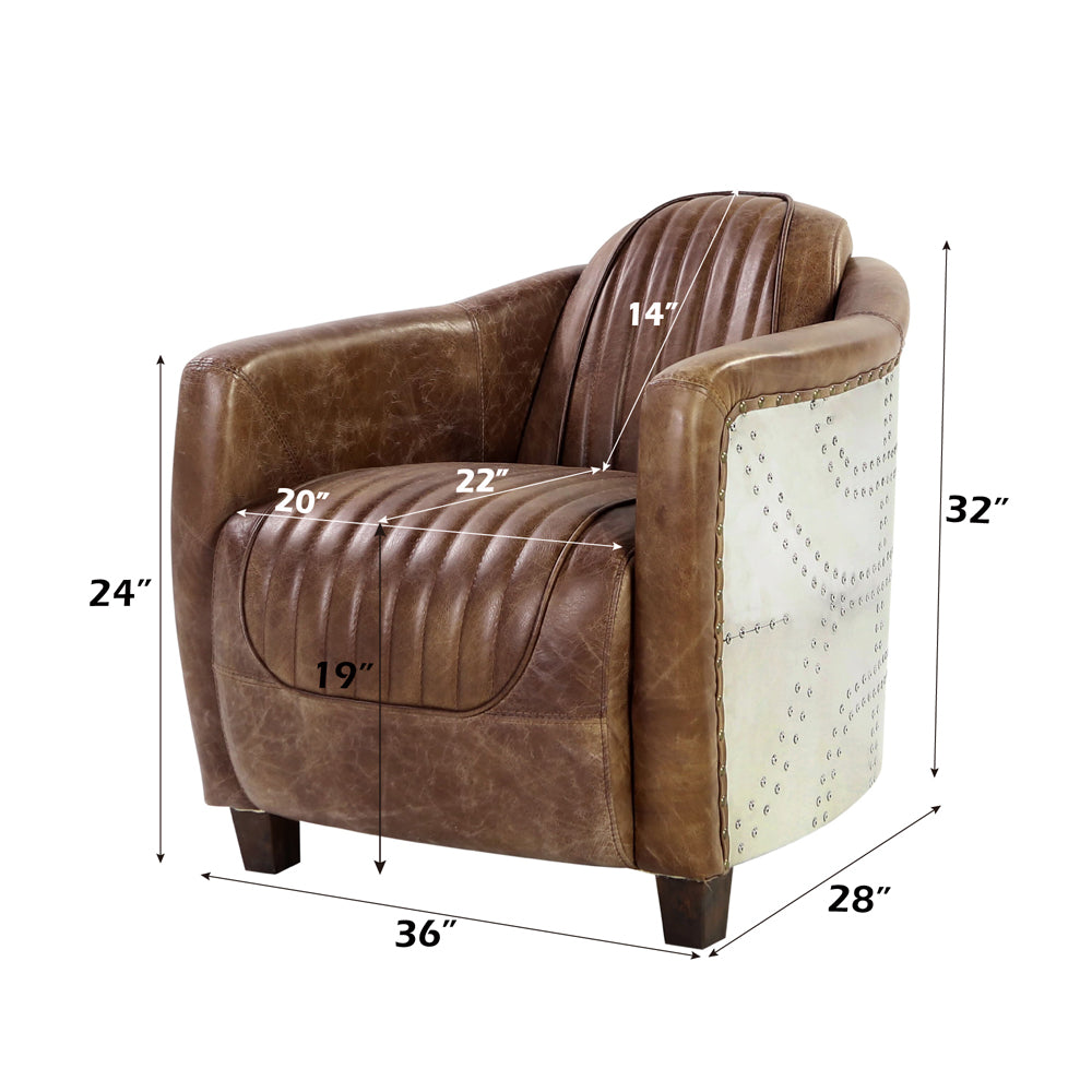 ACME Brancaster Chair – view 24 – Lusso Furniture Miami