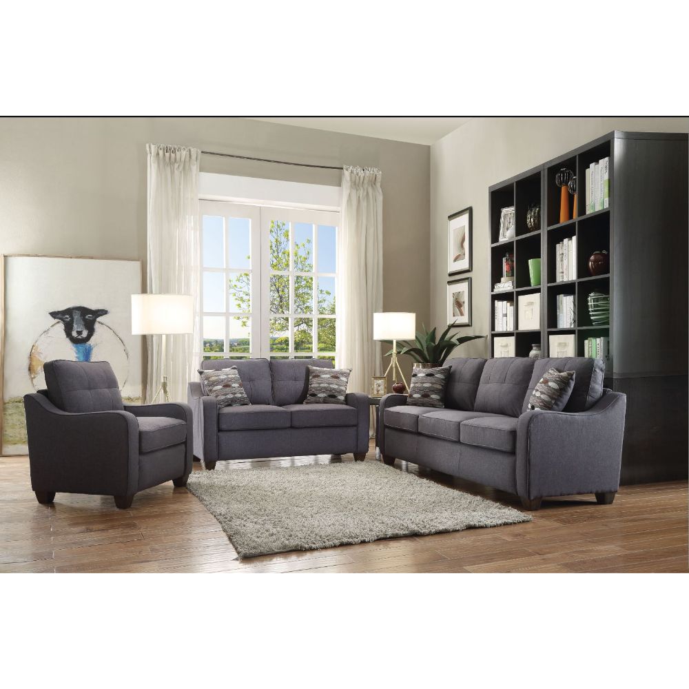 ACME Cleavon II Sofa – angle view – Lusso Furniture Miami