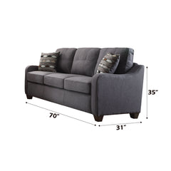 ACME Cleavon II Sofa – side view – Lusso Furniture Miami