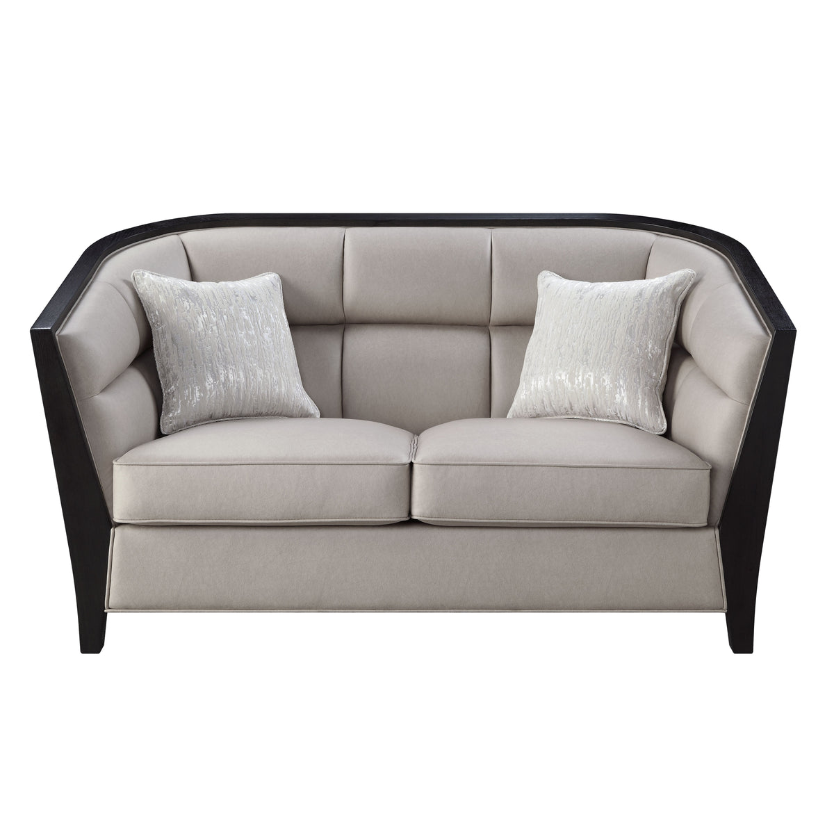 ACME Zemocryss Loveseat – angle view – Lusso Furniture Miami