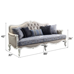 ACME Ciddrenar Sofa – back view – Lusso Furniture Miami