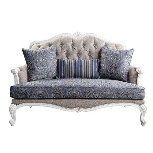 ACME Ciddrenar Loveseat – top view – Lusso Furniture Miami