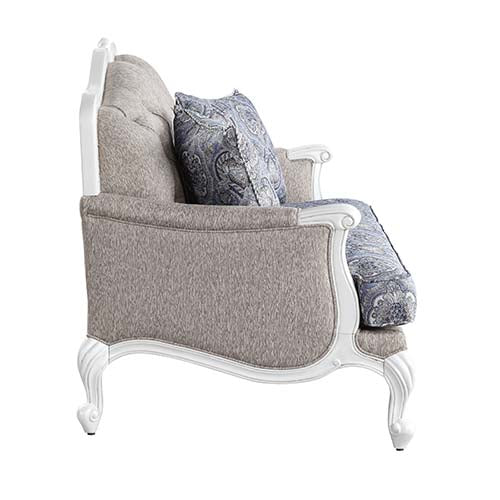 ACME Ciddrenar Loveseat – close-up – Lusso Furniture Miami