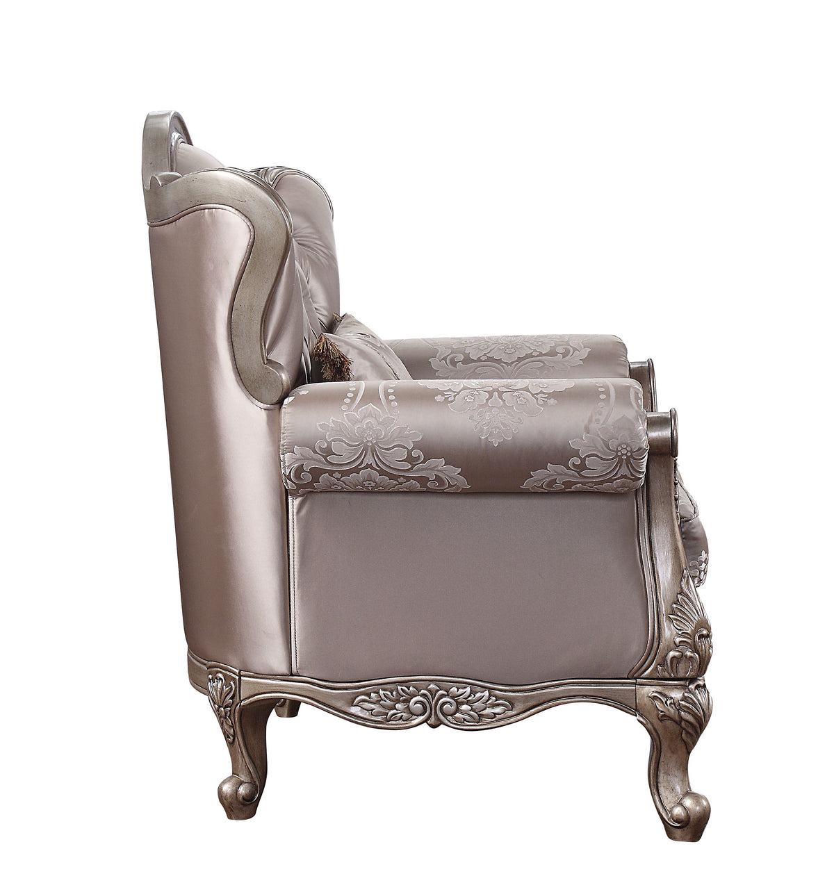 ACME Jayceon Accent Chair – side view – Lusso Furniture Miami