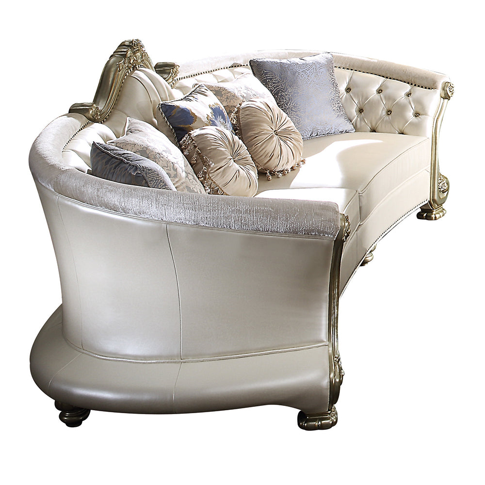 ACME Dresden II Sofa – angle view – Lusso Furniture Miami