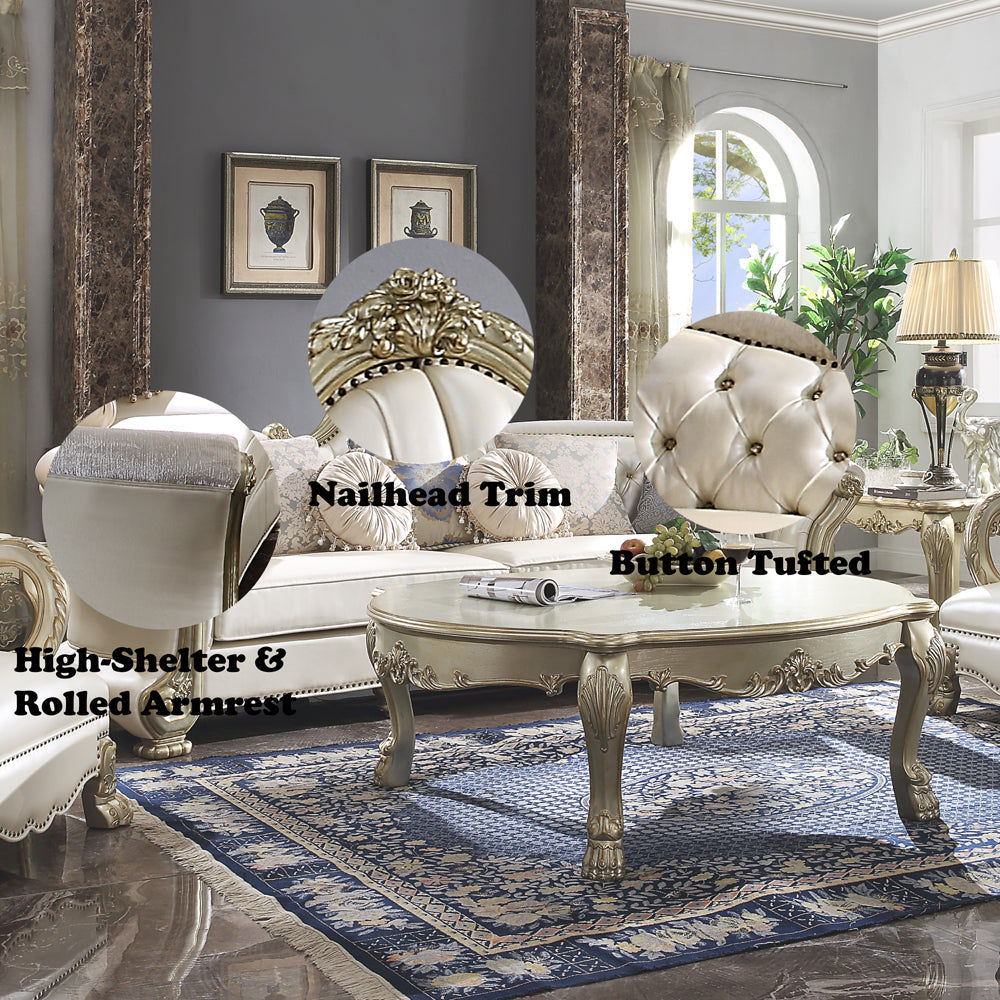 ACME Dresden II Sofa – back view – Lusso Furniture Miami