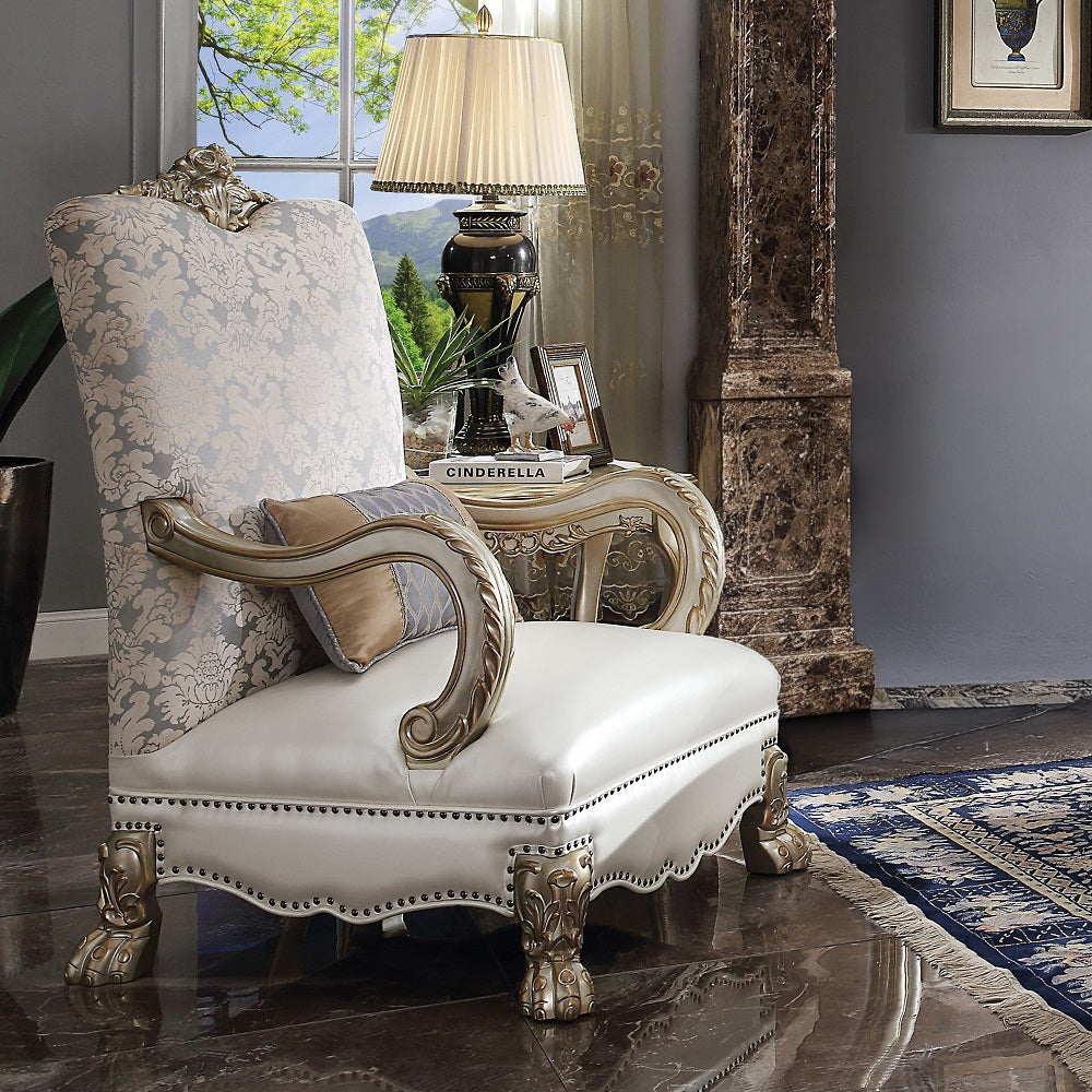 ACME Dresden II Chair – front view – Lusso Furniture Miami