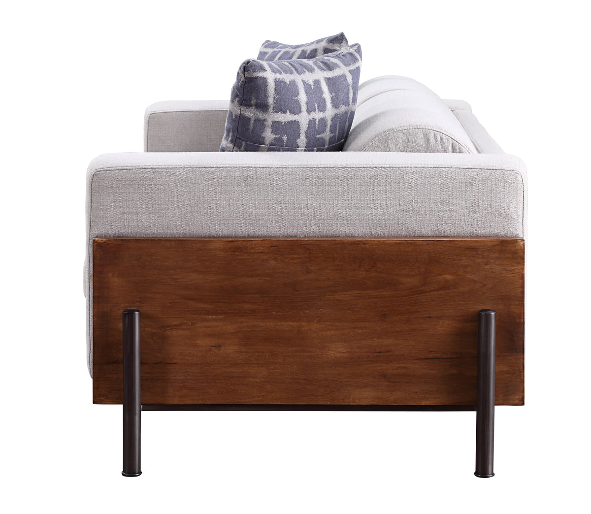 ACME Pelton Accent Chair – side view – Lusso Furniture Miami