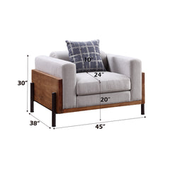 ACME Pelton Accent Chair – room setting – Lusso Furniture Miami