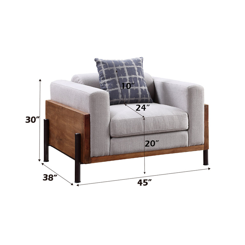 ACME Pelton Accent Chair-zoom-