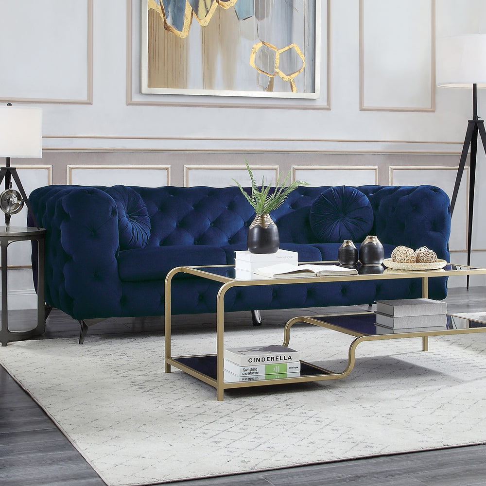 ACME Atronia Sofa – front view – Lusso Furniture Miami