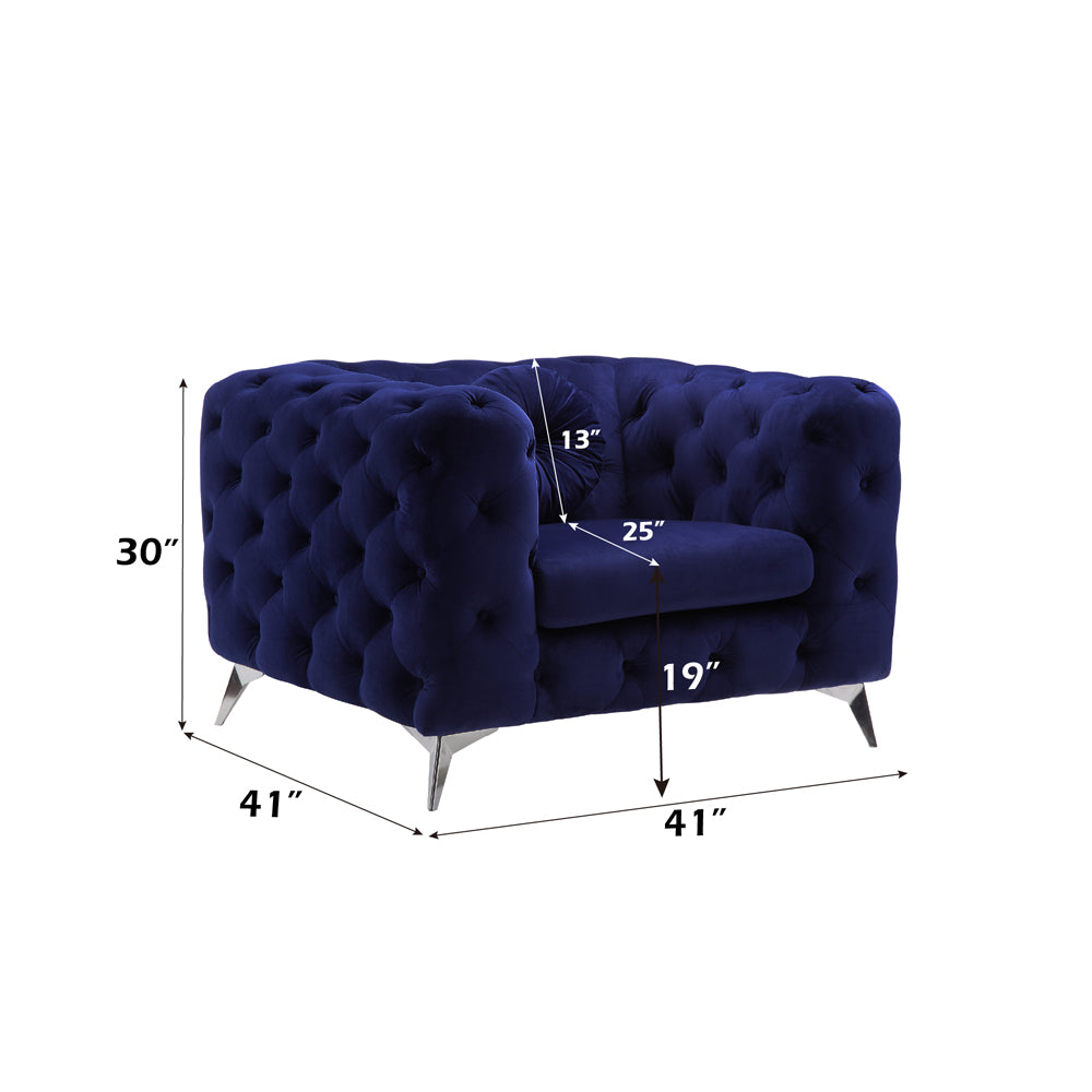 ACME Atronia Accent Chair – detail – Lusso Furniture Miami