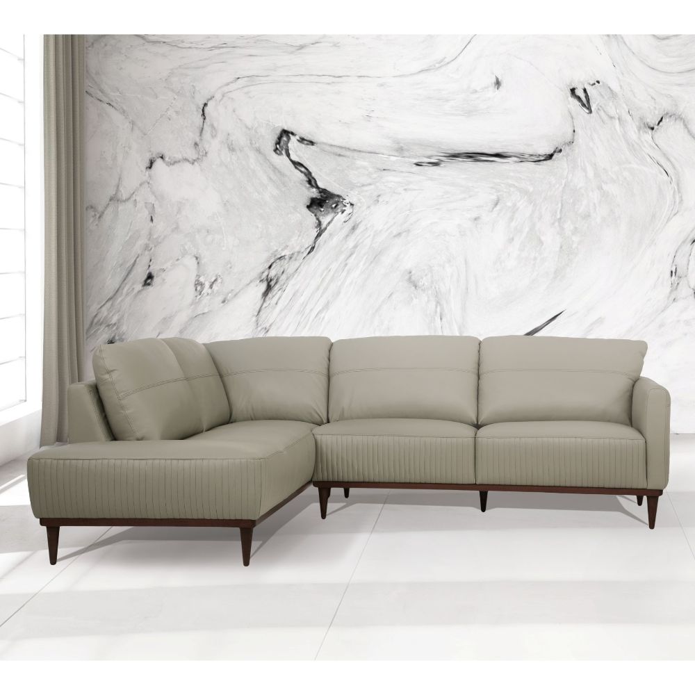 ACME Tampa Sectional Sofa – front view – Lusso Furniture Miami