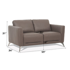 ACME Malaga Loveseat – view 12 – Lusso Furniture Miami