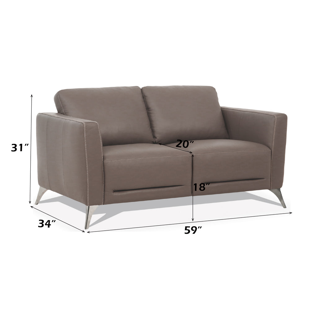 ACME Malaga Loveseat – view 12 – Lusso Furniture Miami