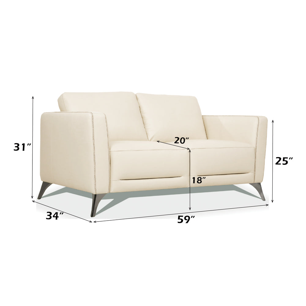 ACME Malaga Loveseat – detail – Lusso Furniture Miami