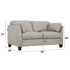 ACME Matias Loveseat – top view – Lusso Furniture Miami