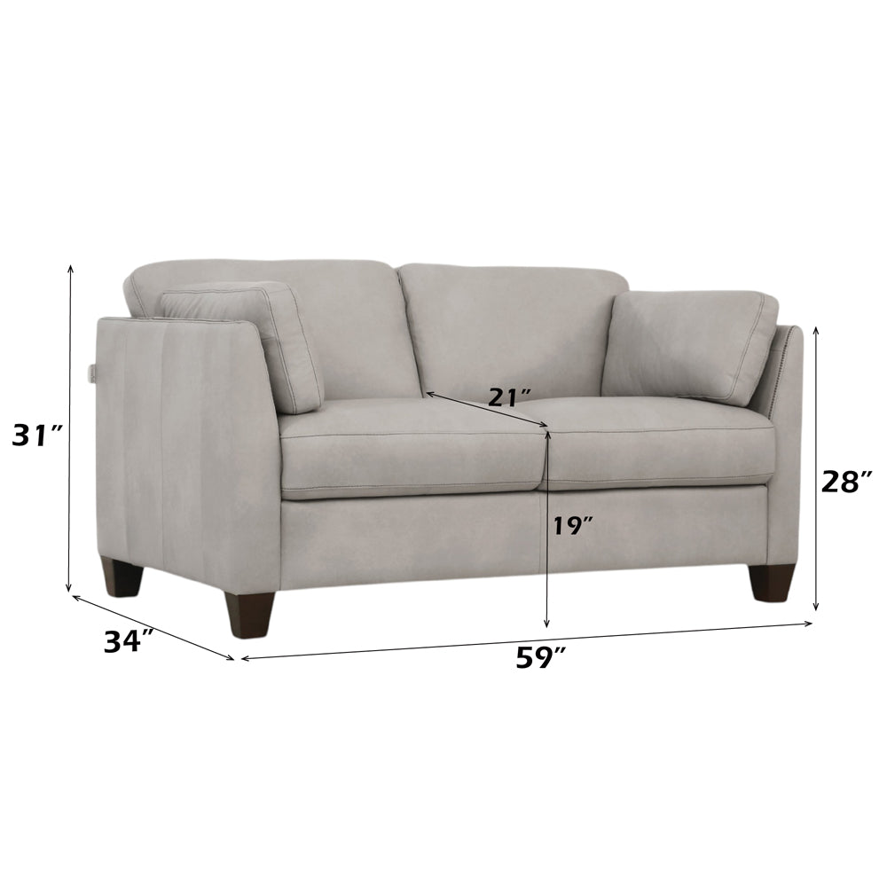 ACME Matias Loveseat – top view – Lusso Furniture Miami