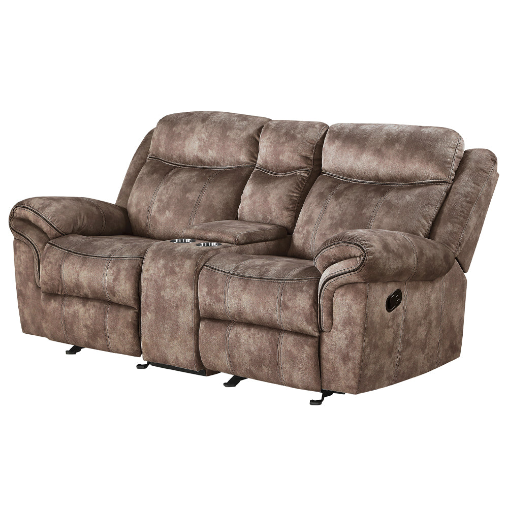 ACME Zubaida Motion Loveseat – front view – Lusso Furniture Miami