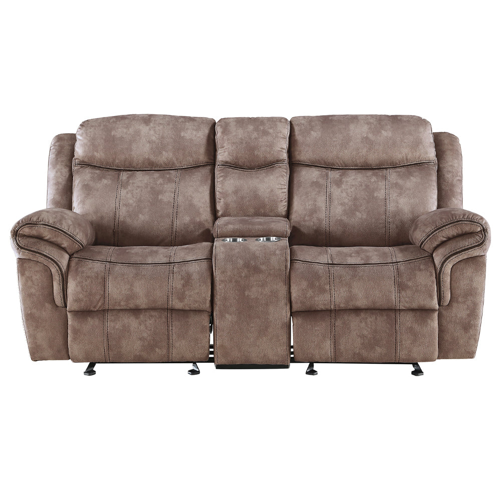 ACME Zubaida Motion Loveseat – angle view – Lusso Furniture Miami