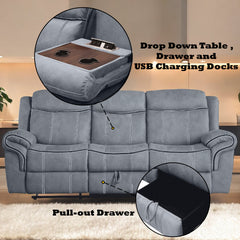 ACME Zubaida Motion Sofa – view 18 – Lusso Furniture Miami