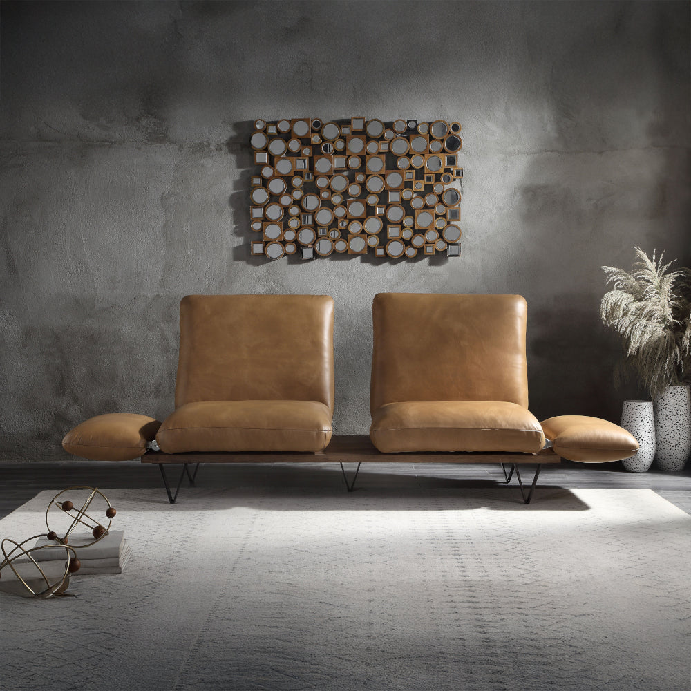 ACME Narech Swivel Sofa – front view – Lusso Furniture Miami