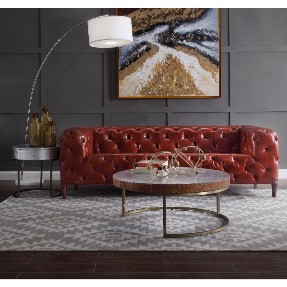ACME Tamas Coffee Table – side view – Lusso Furniture Miami