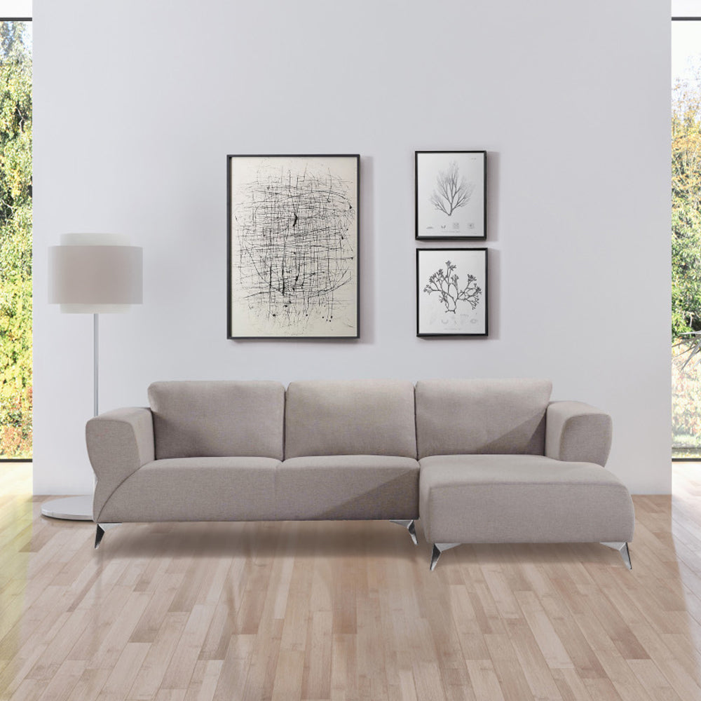 ACME Josiah Sectional Sofa – front view – Lusso Furniture Miami