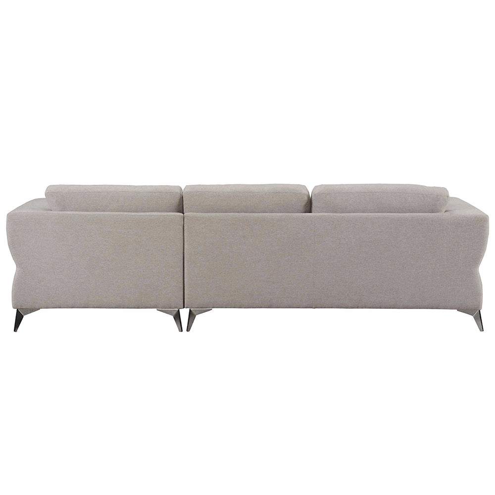 ACME Josiah Sectional Sofa – side view – Lusso Furniture Miami